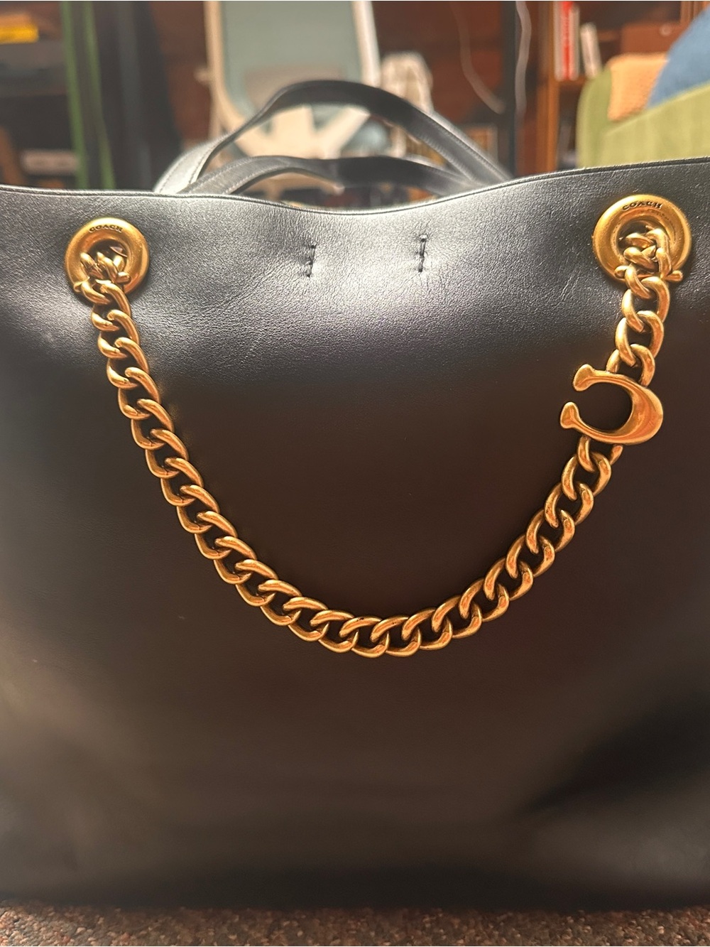 Coach Central Signature Tote
